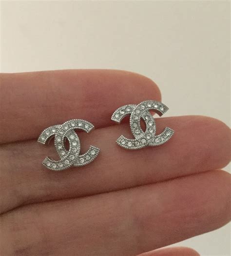 chanel small crystal earrings|Chanel earrings official site.